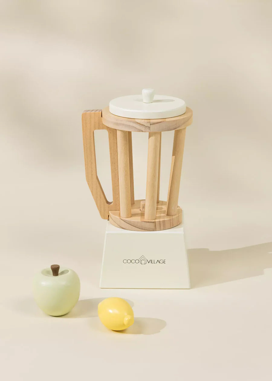 licuadora de madera