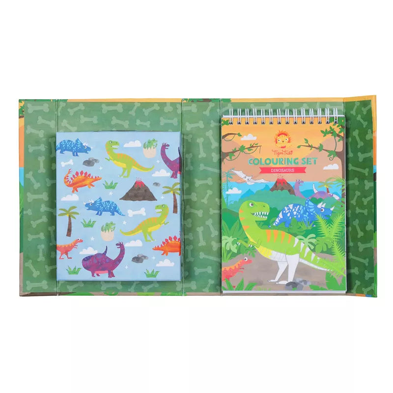 &quot;Dinosaurs&quot; coloring set