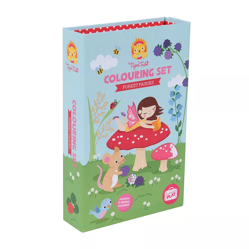 Conjunto de Colorir: Fadas da floresta