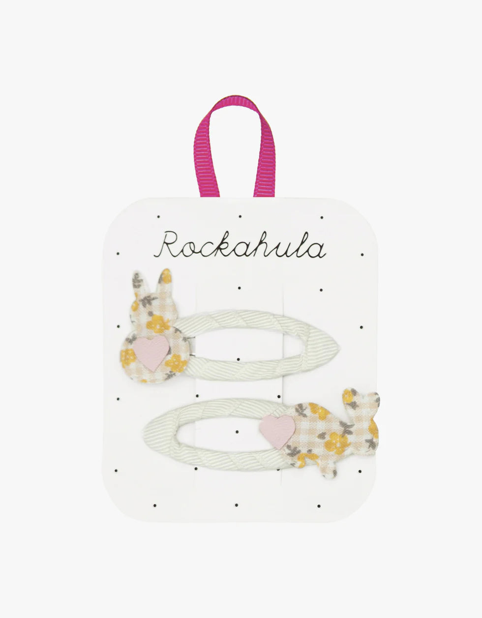 Ditsy Hoppy Bunny Hook Set