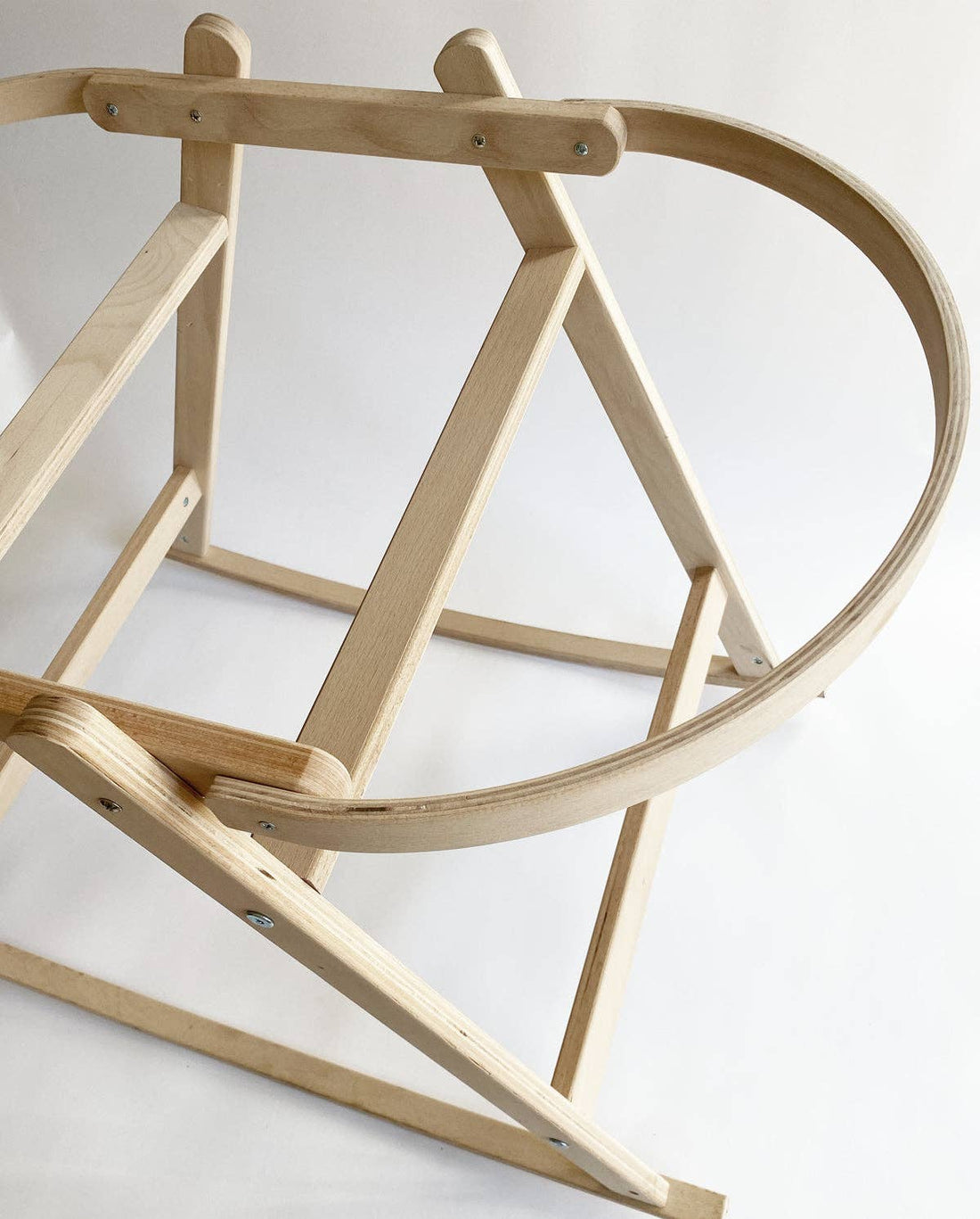 Baby basket frame - natural