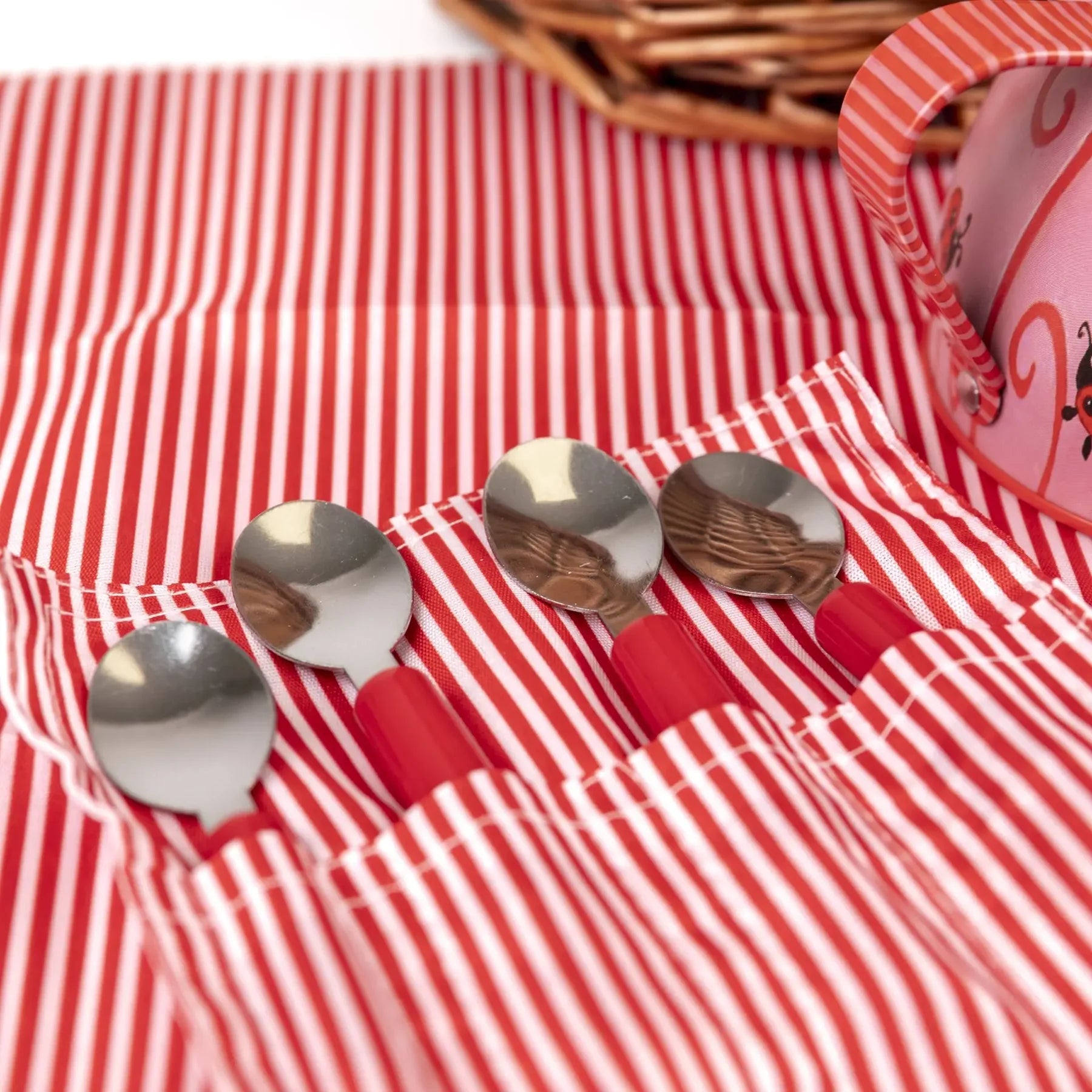 Conjunto de Chá Infantil Ladybug