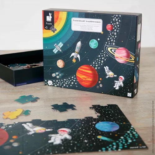 Puzzle educativo Sistema Solar