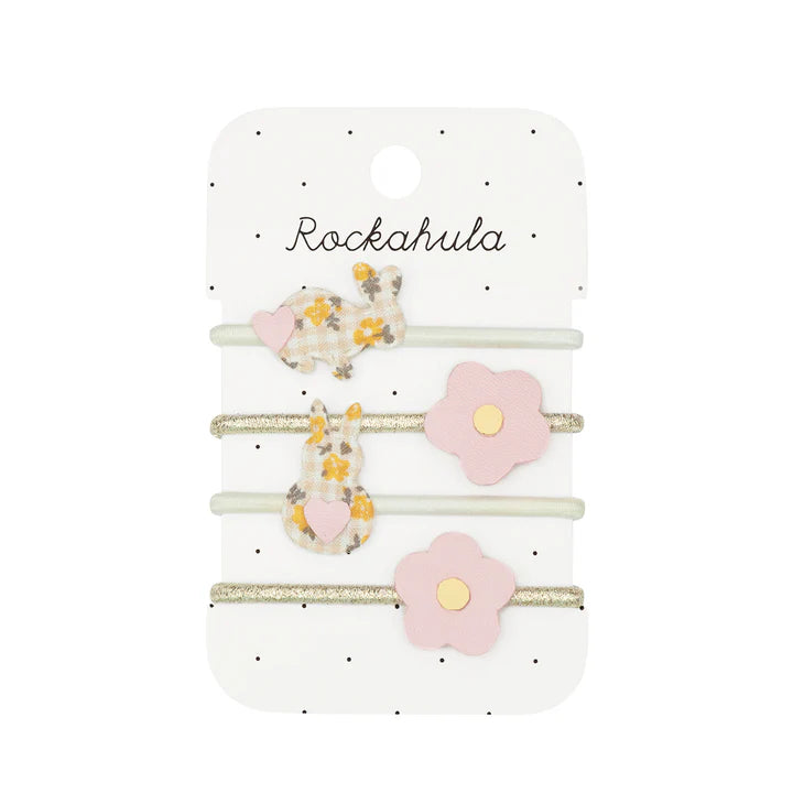 Conjunto de elásticos Ditsy Hoppy Bunny Ponies