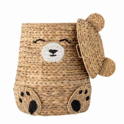 Cesto com tampa - Urso