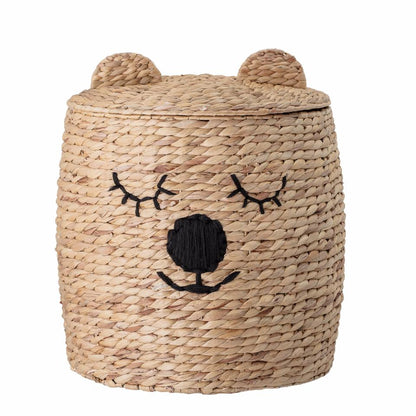 Cesto com tampa - Urso