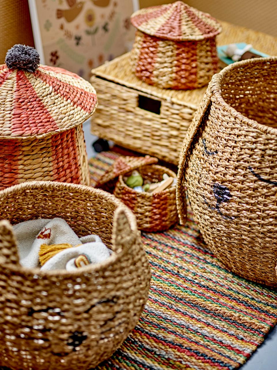 Cesta de almacenamiento de circo