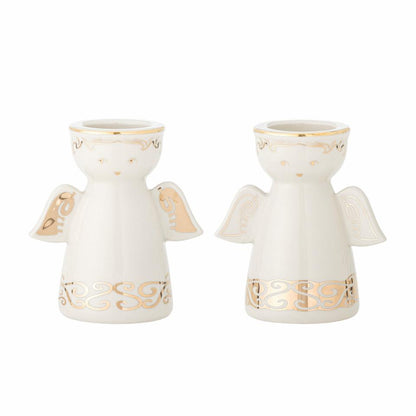Conjunto de Castiçais Faella Bloomingville – Anjos de Natal