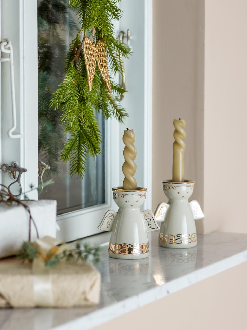 Faella Bloomingville Candlestick Set – Christmas Angels
