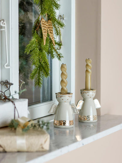 Conjunto de Castiçais Faella Bloomingville – Anjos de Natal