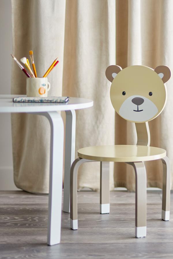 Cadeira infantil Ursinho Castanho ou Coelhinho