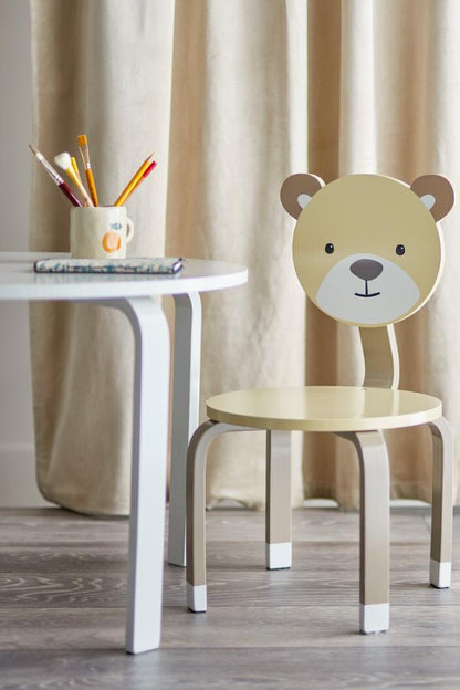 Cadeira infantil Ursinho Castanho ou Coelhinho