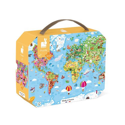Puzzle Gigante do Mundo 300 peças