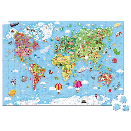 Puzzle Gigante do Mundo 300 peças