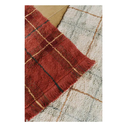 Tapete Lavável Tartan Blue Sage
