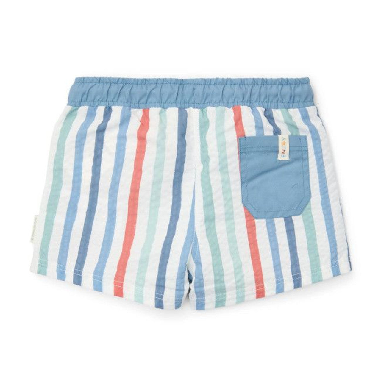Bañador corto de rayas multicolor de Little Dutch