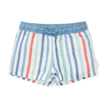 Bañador corto de rayas multicolor de Little Dutch