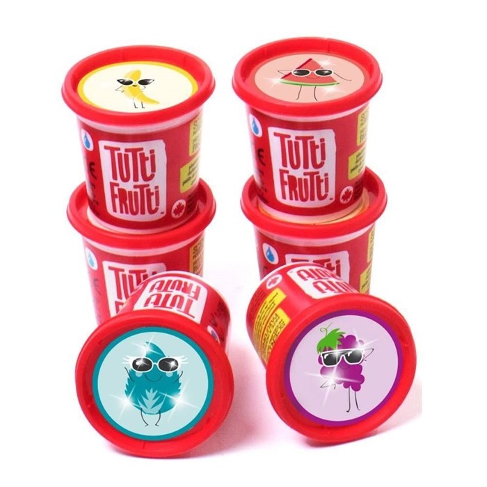 Pote de plasticina perfumada