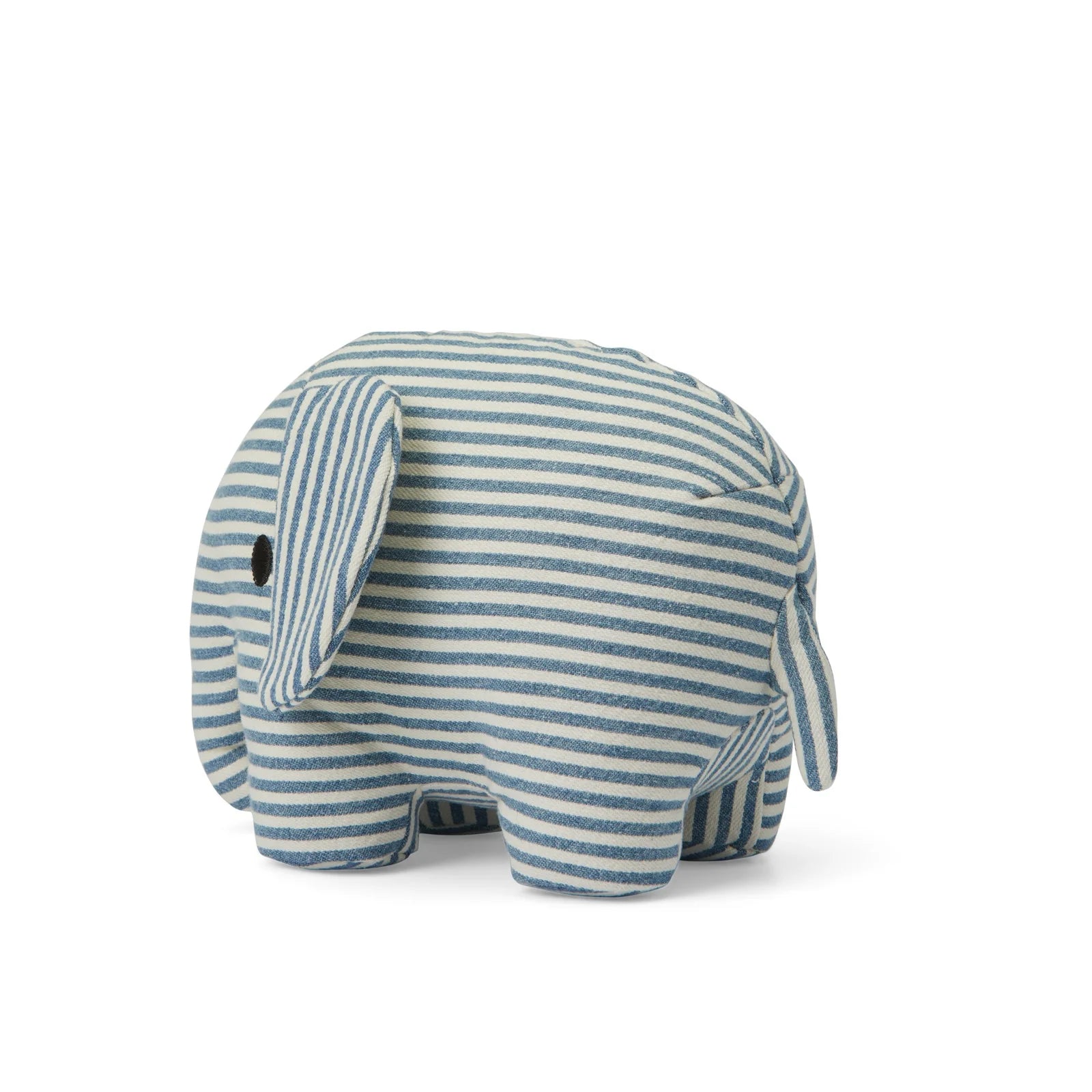 Elefante de rayas de mezclilla