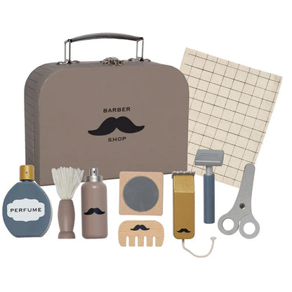 JaBaDaBaDo – Mala de Barbeiro | Kit de Barbeiro Infantil