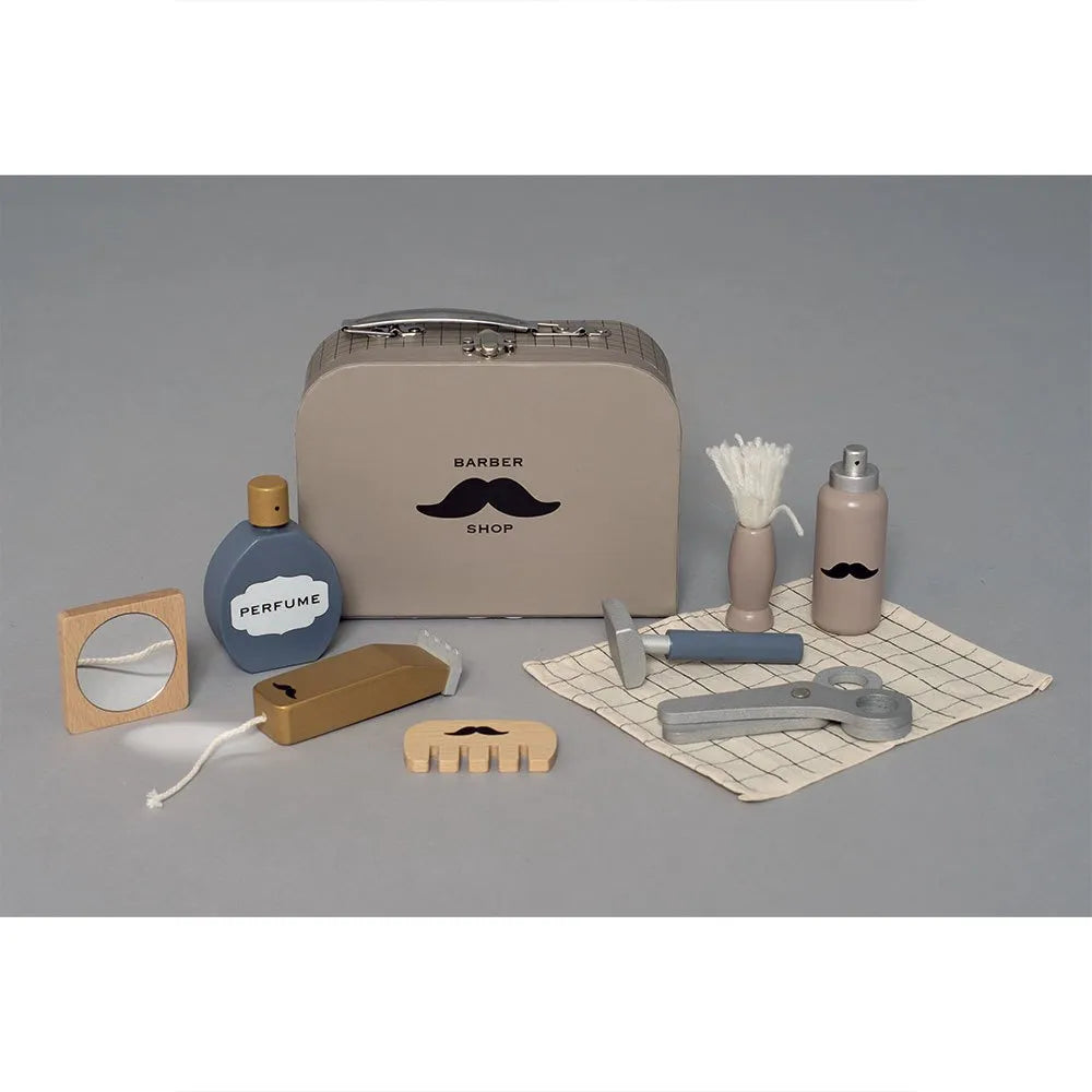 JaBaDaBaDo – Mala de Barbeiro | Kit de Barbeiro Infantil