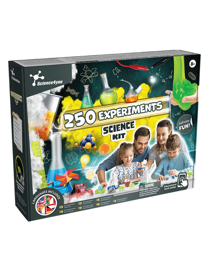 Super Mega Kit de Ciências 250 Experiências