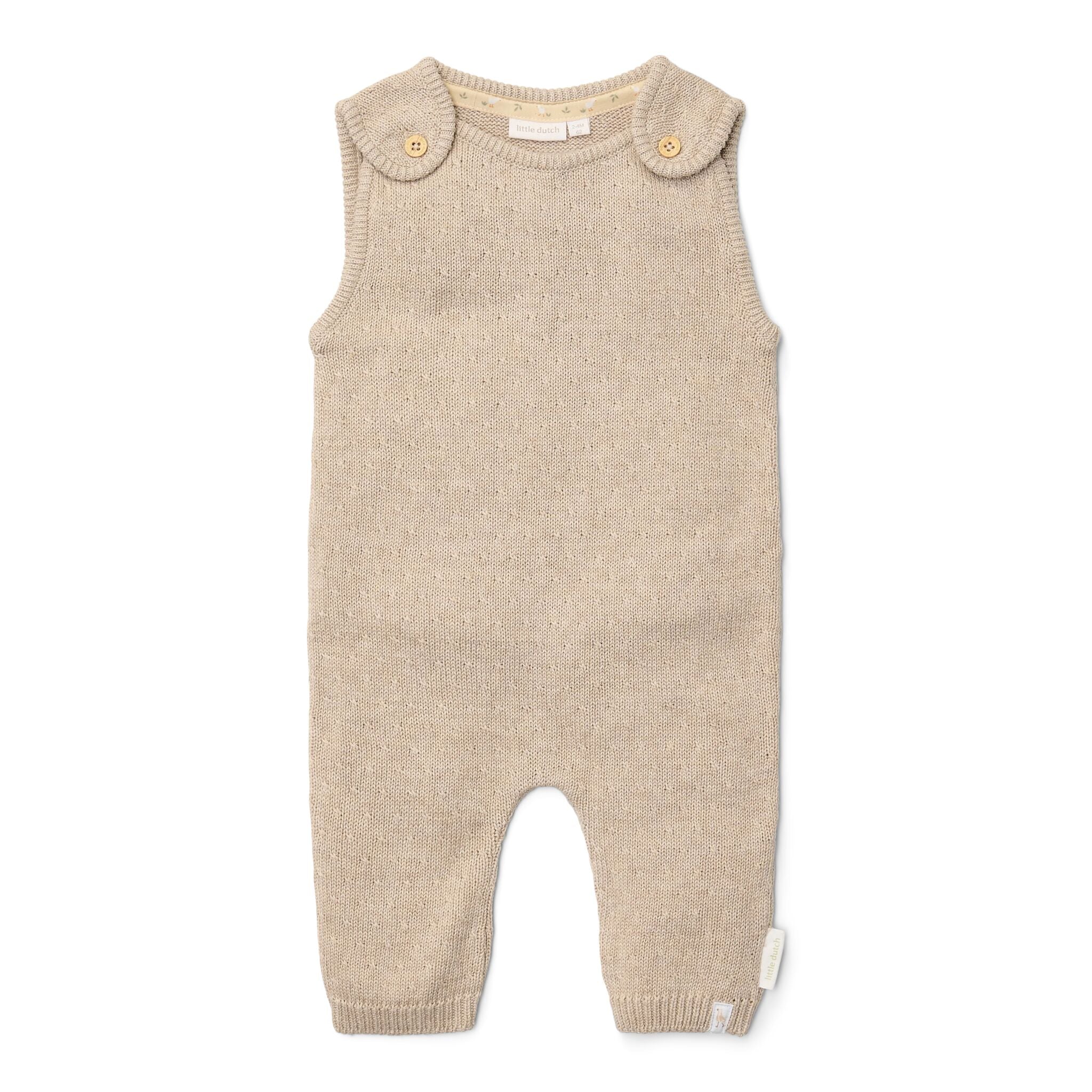 Little Dutch – Jumpsuit Tricotado Newborn Naturals