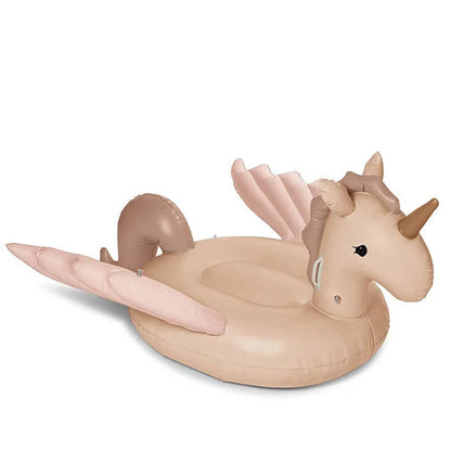 Flotador de unicornio rosa