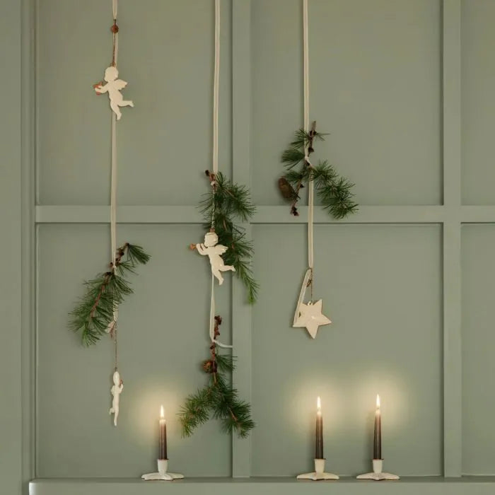 Maileg – Conjunto de Enfeites Metálicos Noite Santa