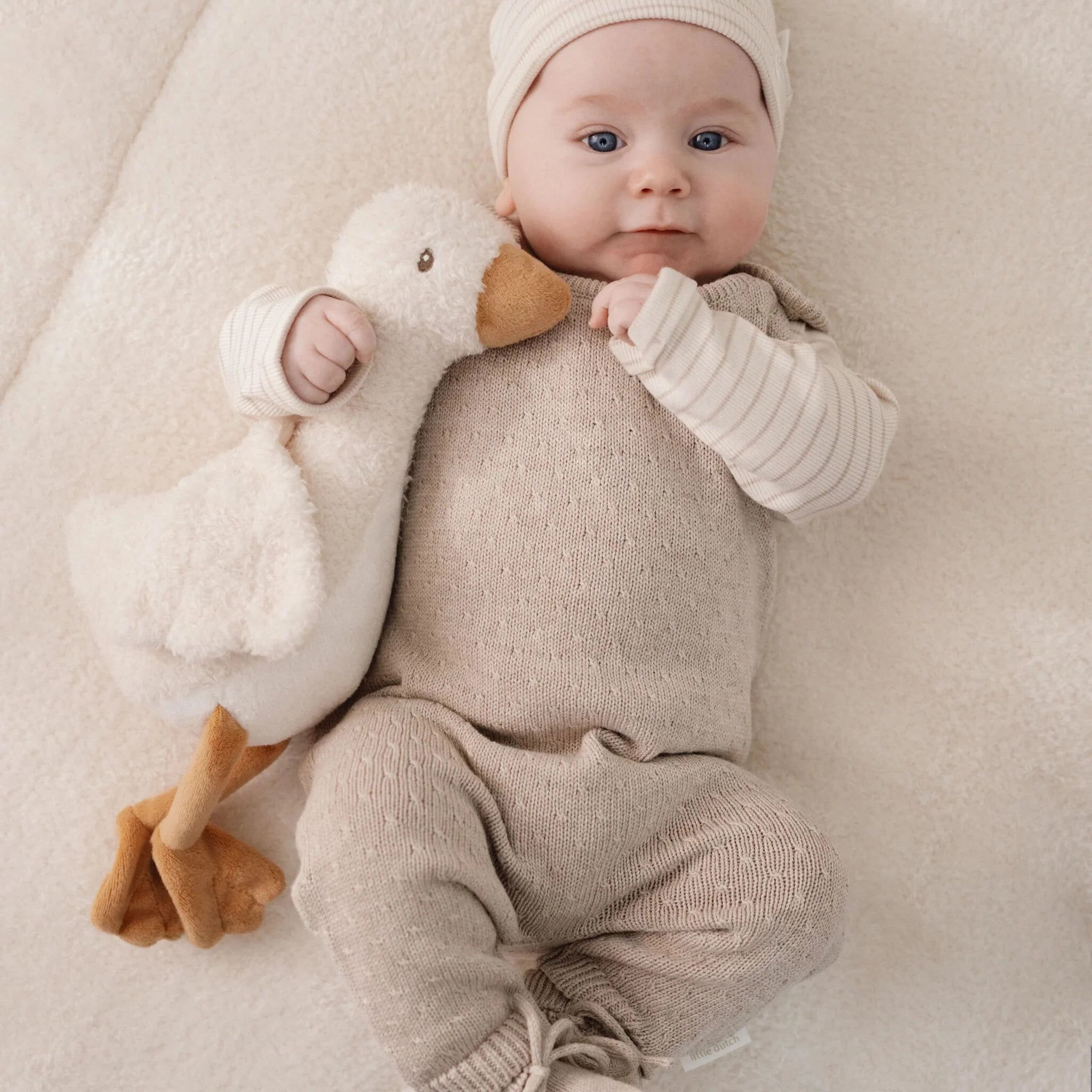 Little Dutch – Jumpsuit Tricotado Newborn Naturals