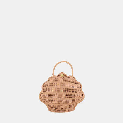 Olli Ella Rattan Shell Basket - limited edition