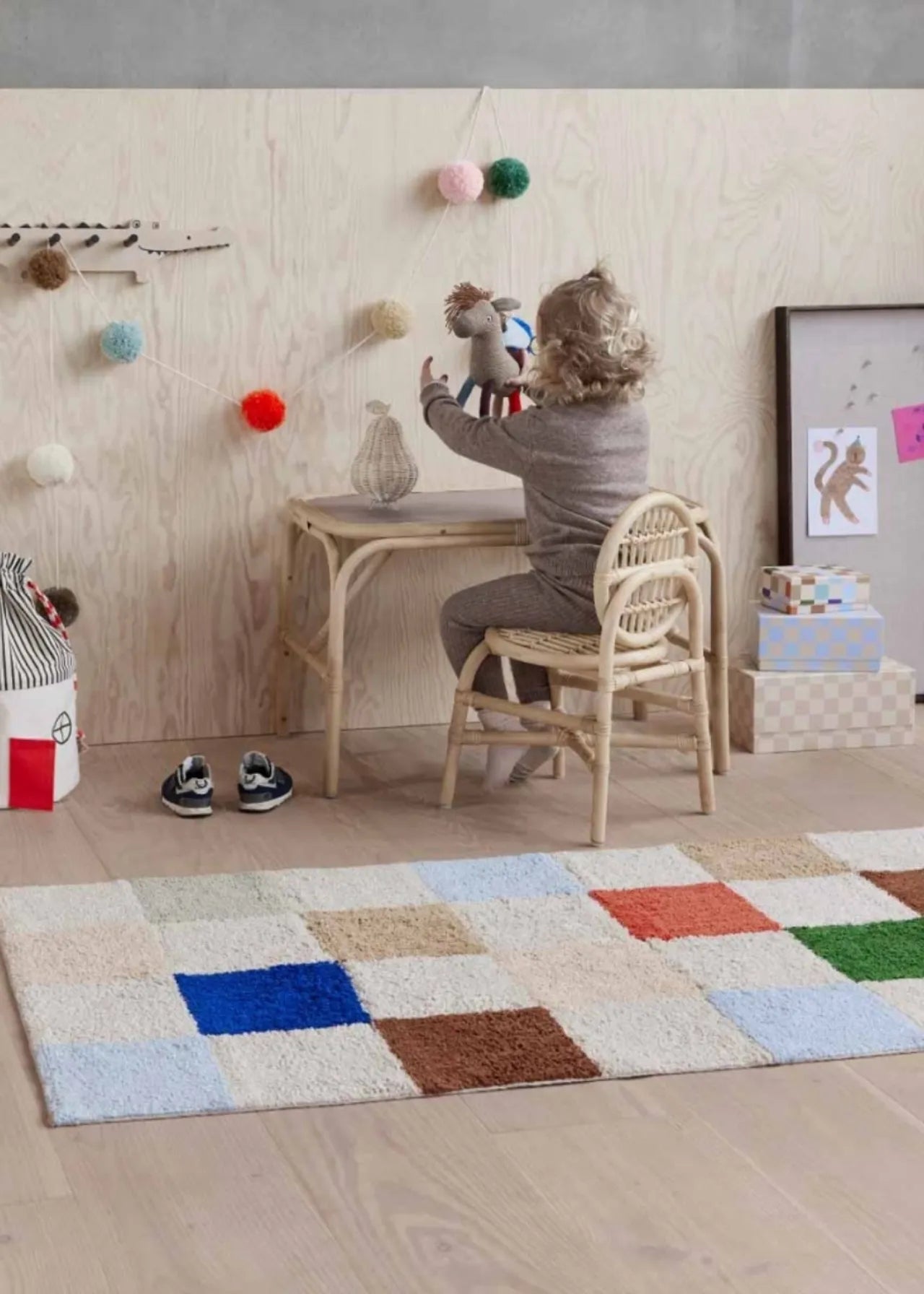 &quot;Chess&quot; Rug