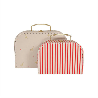Juego de 2 bolsos &quot;Rayas&quot;