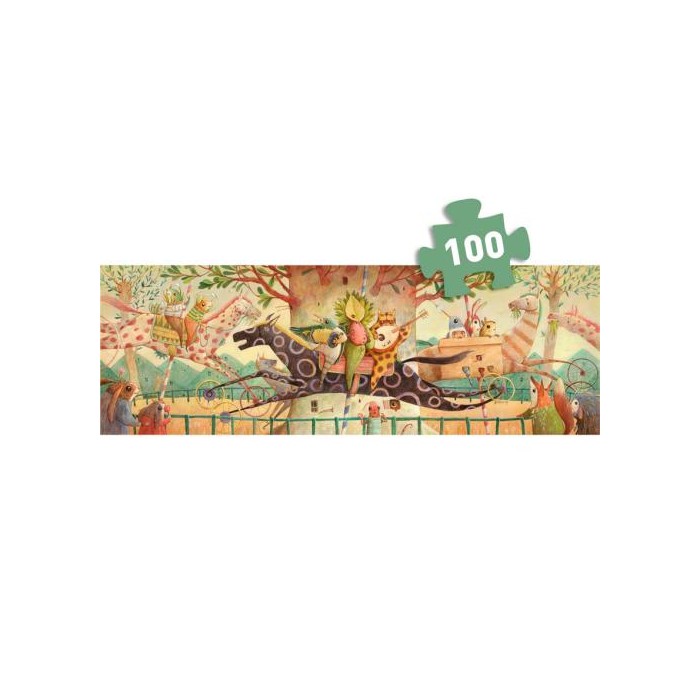 Paseo en Carrusel - Galería de Puzzles 100 Piezas