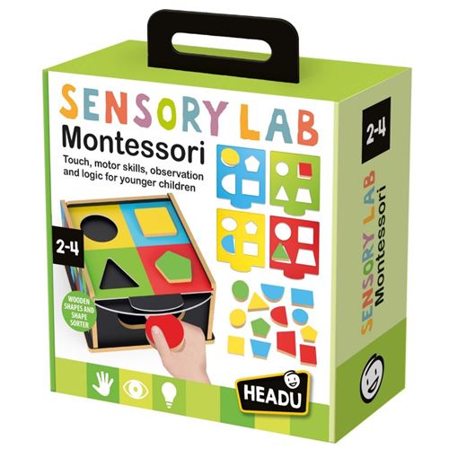 Montessori: Jogo Sensory Lab