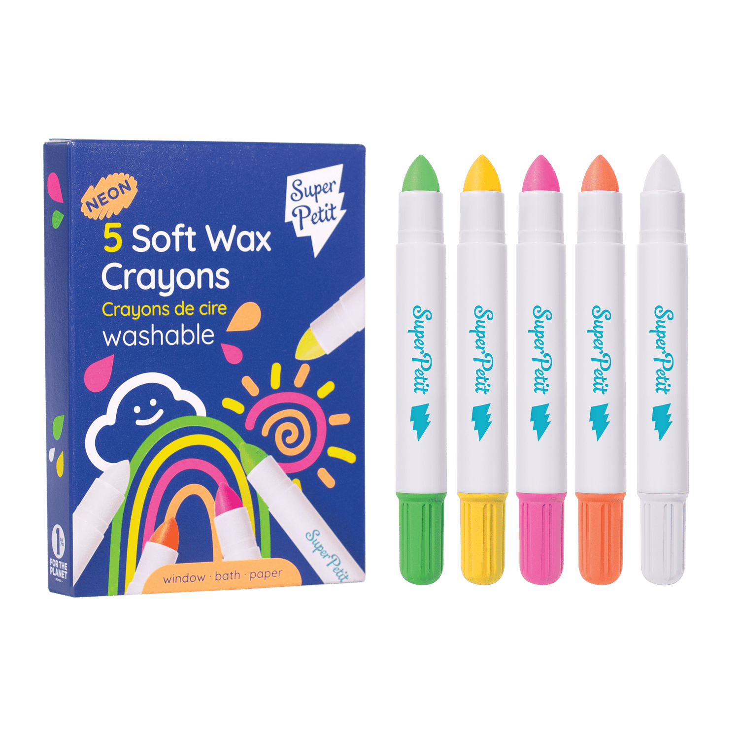 Crayones de neón 