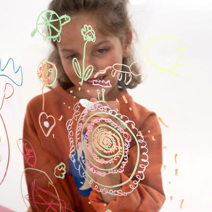 Crayones de neón 