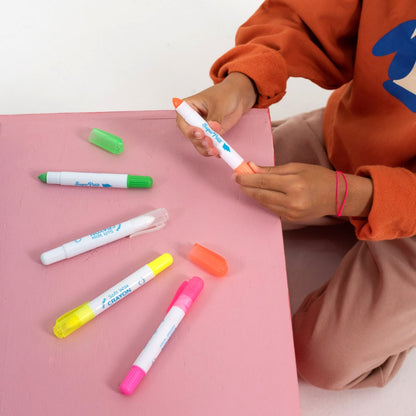 Crayones de neón 