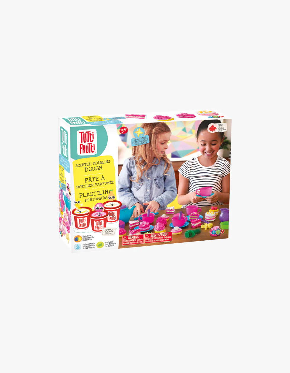 Plasticina com aromas | Kit a hora do chá