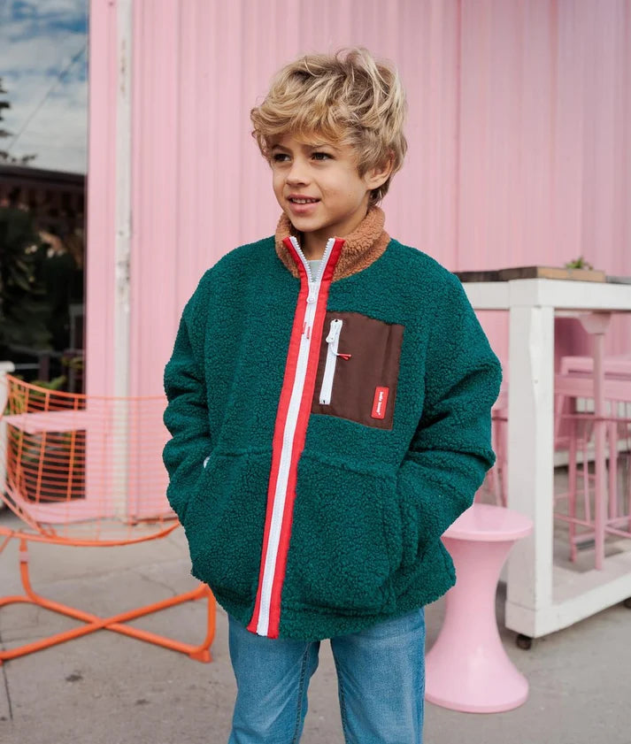 Casaco Fleece Sherpa Criança – Hello Hossy