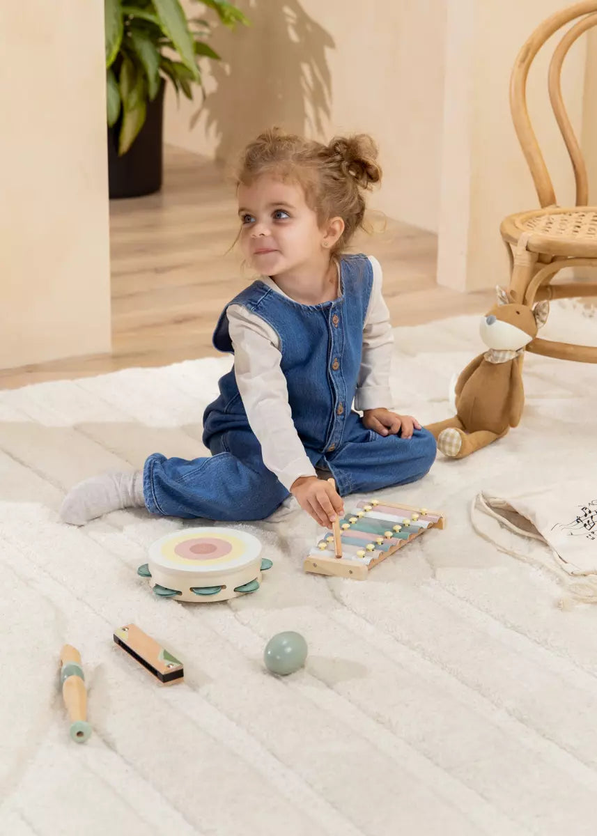 Conjunto de Instrumentos Musicais de Madeira