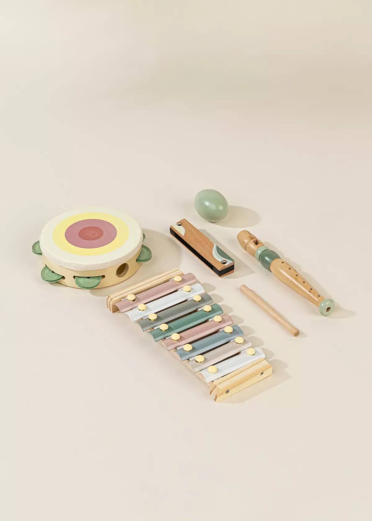 Conjunto de Instrumentos Musicais de Madeira