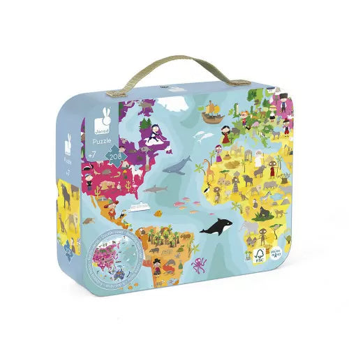 Puzzle Around The World - Janod